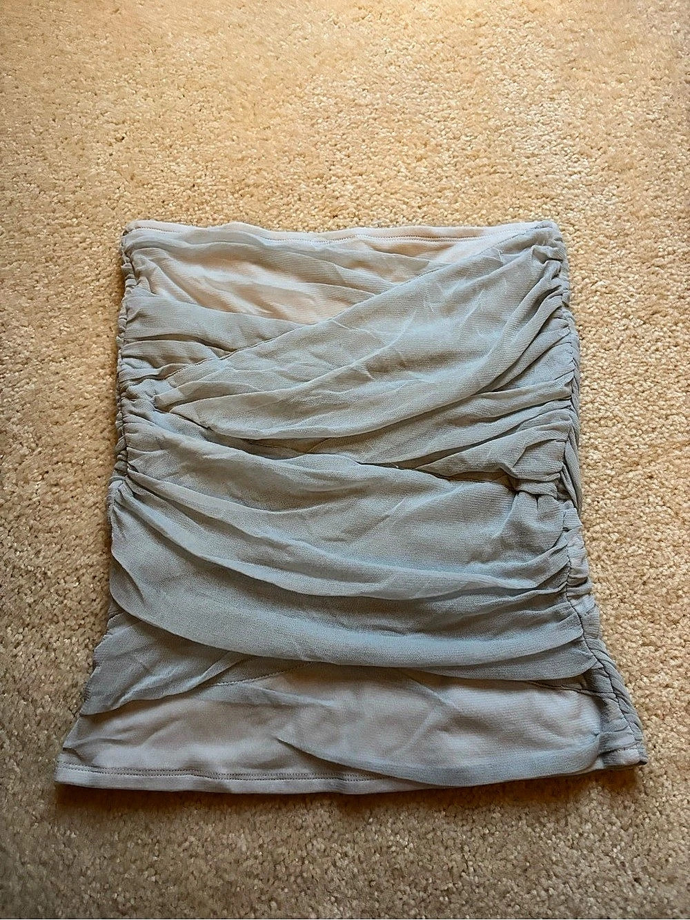 Free People Ruched Mini Skirt - Picture 2 of 4